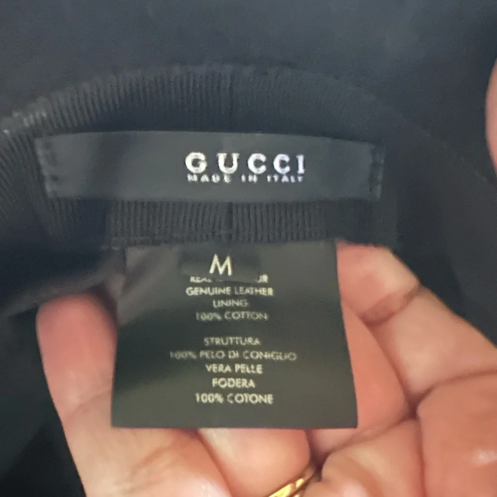 Gucci Rabbit & Leather Fedora - Picture 6 of 11